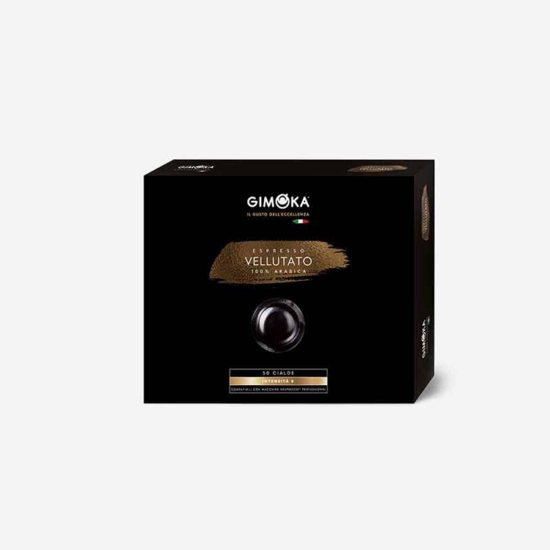 Кофе в капсулах Gimoka Nespresso Professional Vellutato жар.