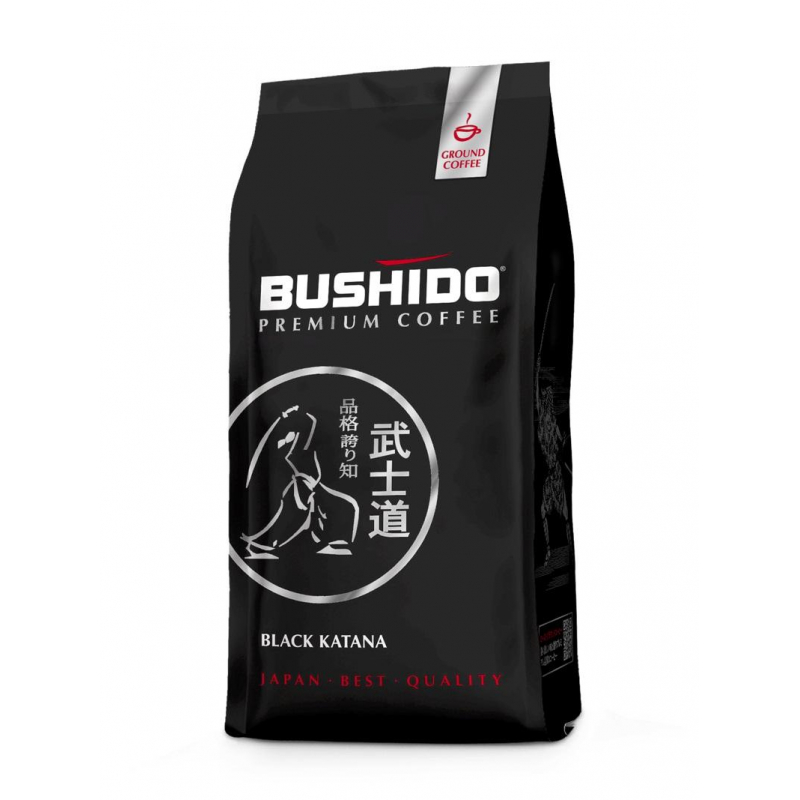 Кофе Bushido Black Katana молотый