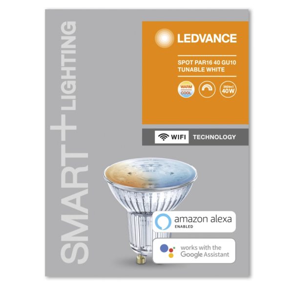 Лампа светодиодная LEDVANCE SMART 5W GU10 2700-6500K TW 4058075485679