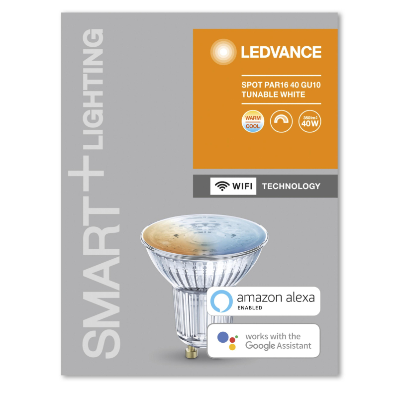 Лампа светодиодная LEDVANCE SMART 5W GU10 2700-6500K TW 4058075485679