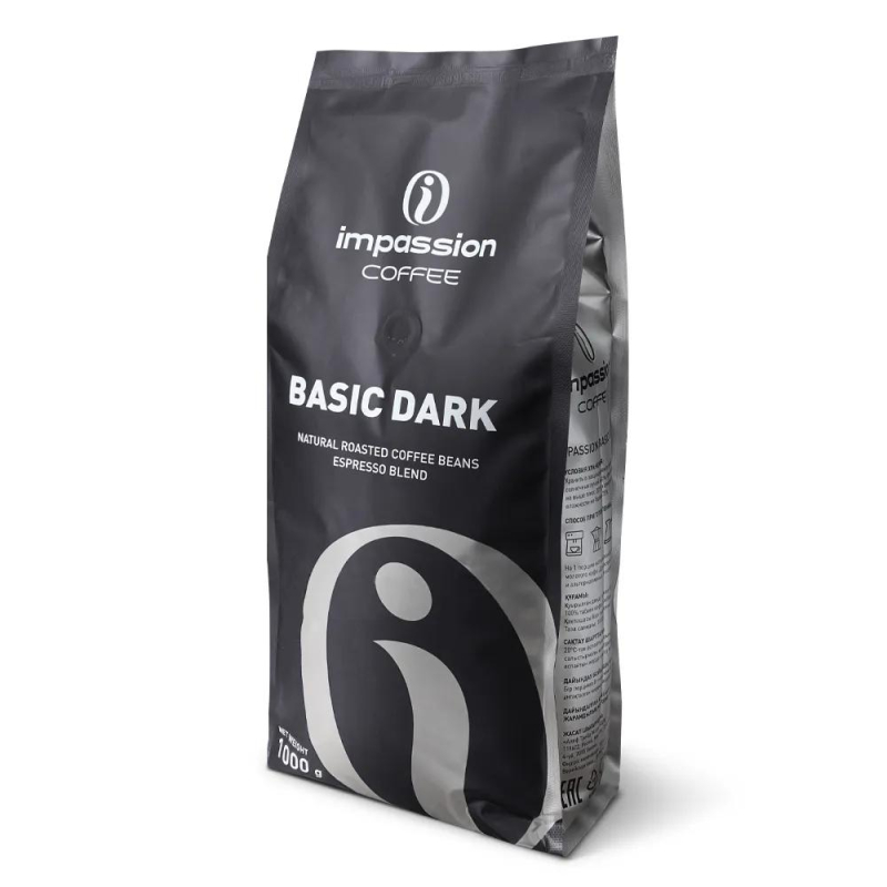 Кофе  Impassion Basic Dark в зернах