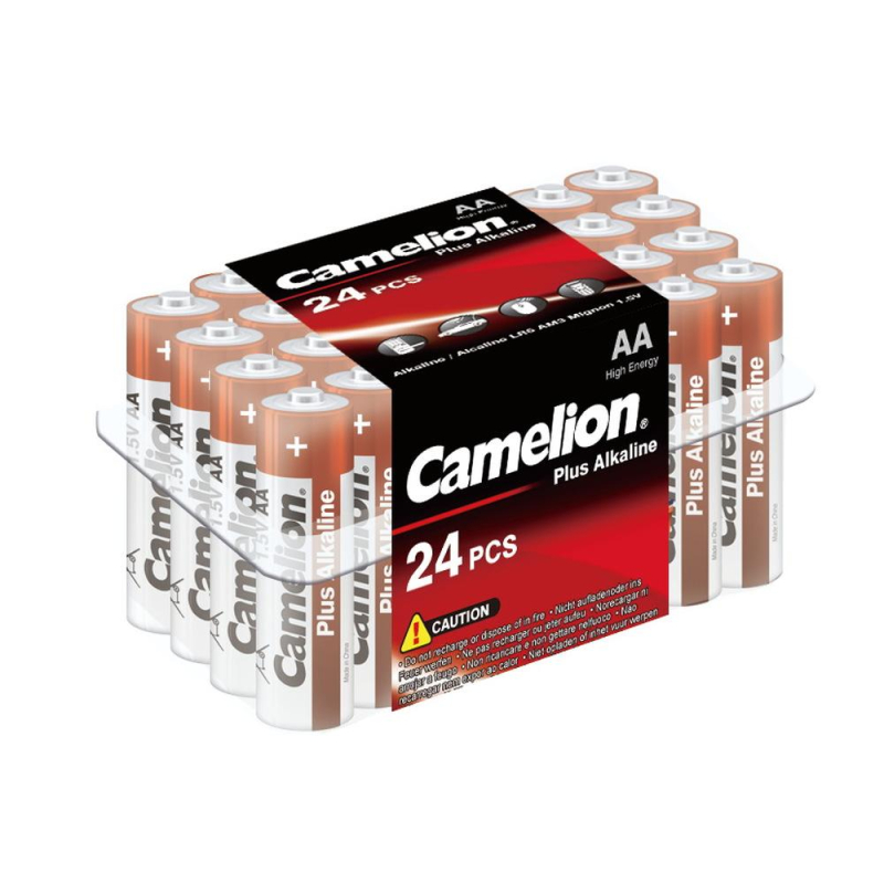 Батарейка Camelion AA/LR 6 Plus Alkaline PB-24 1.5В (24 шт в уп.)