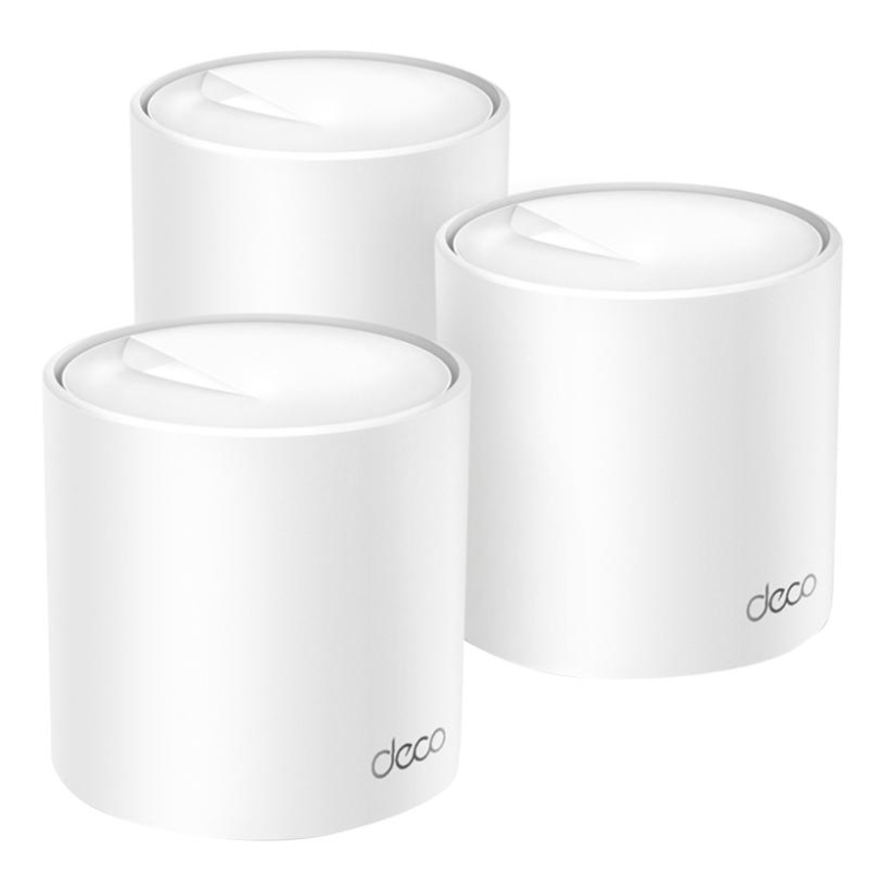 Маршрутизатор TP-Link Deco X50(3-Pack) AX3000 10/100/1000BASE-TX белый (упа