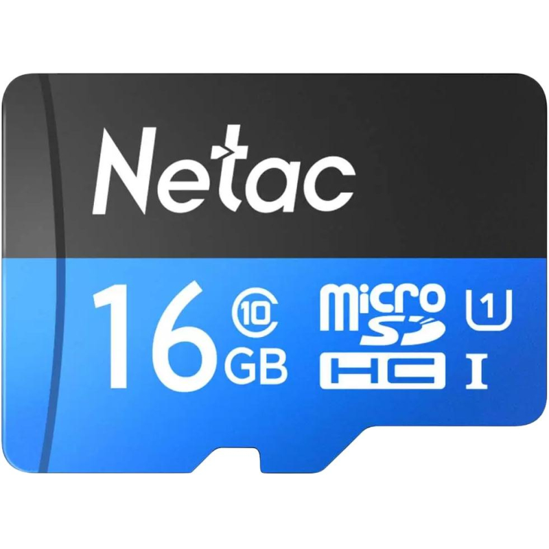 Карта памяти Netac MicroSD card P500 Standard 16GB