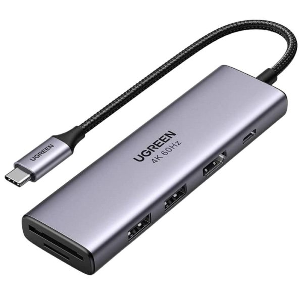 Разветвитель USB UGREEN 6 в 1