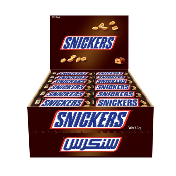 Шоколадный батончик Snickers