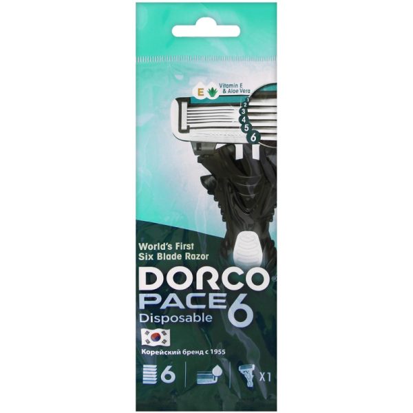 Бритва одноразовая Dorco PACE6