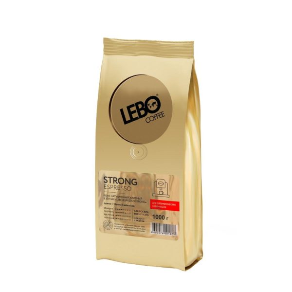 Кофе Lebo Espresso Strong в зернах