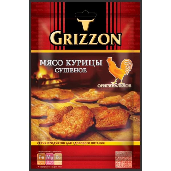 Снеки Мясо курицы сушеное Grizzon