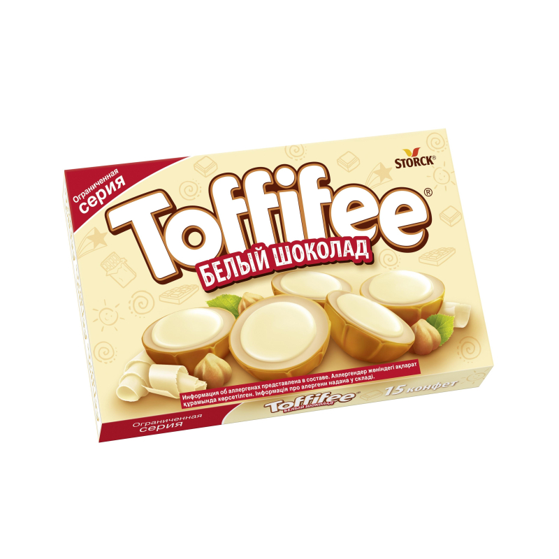 Конфеты Toffifee Белый шоколад