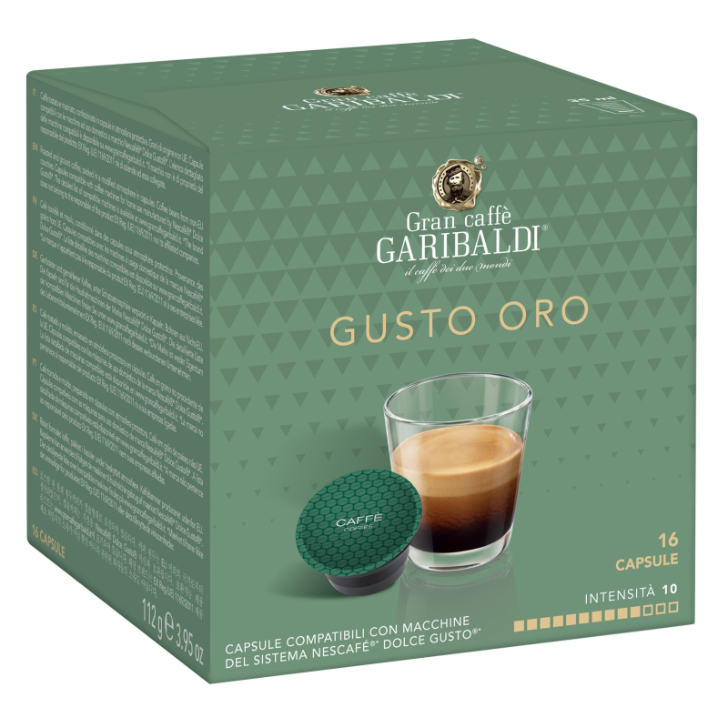 Кофе в капсулах Garibaldi Gusto Oro (DG)