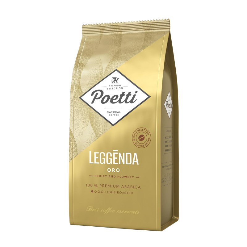 Кофе Poetti Leggenda Oro в зернах