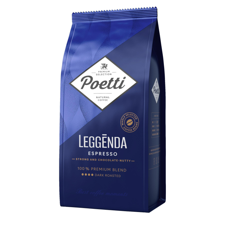 Кофе Poetti Leggenda Espresso в зернах