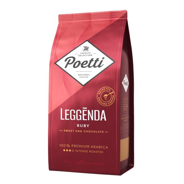 Кофе Poetti Leggenda Ruby молотый