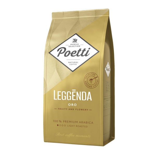 Кофе Poetti Leggenda Oro молотый