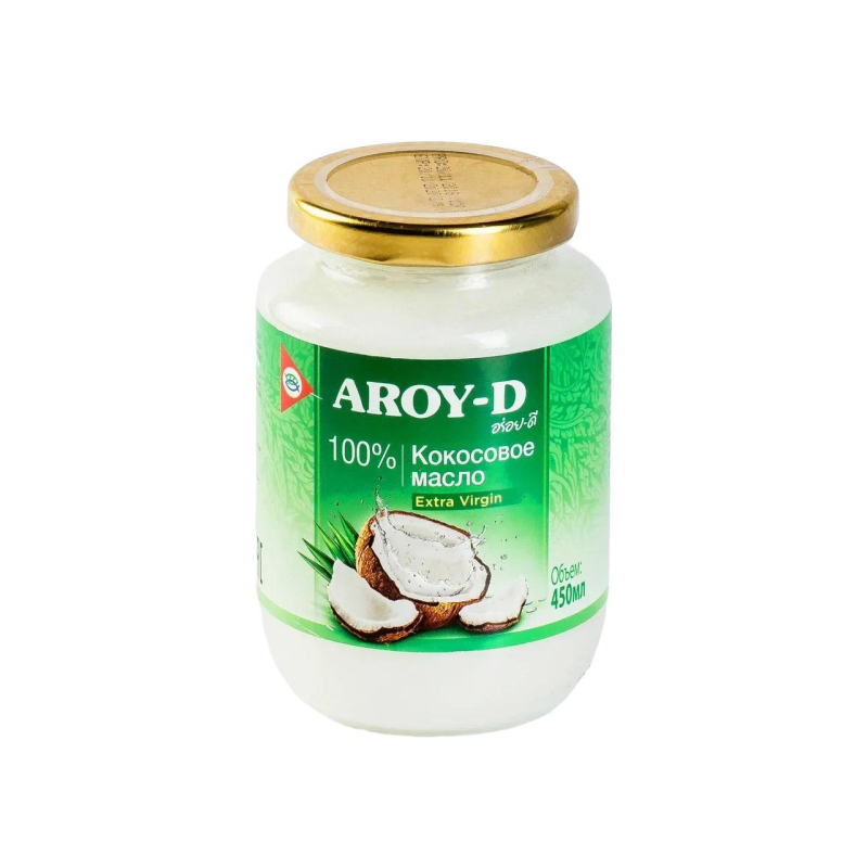 Масло Aroy-D Extra Virgin кокосовое 100%