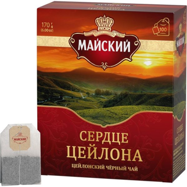 Чай Майский Сердце Цейлона черный