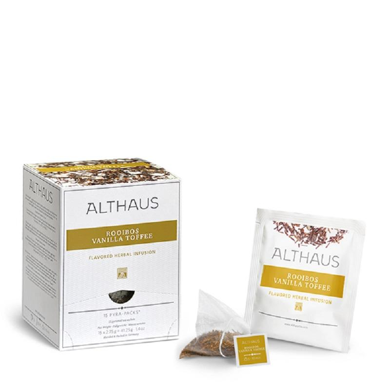 Чай Althaus Rooibos Vanilla Toffee Pira Pack