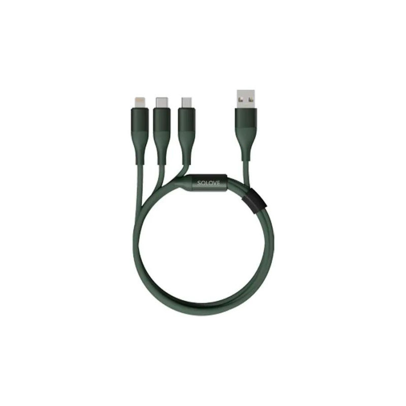 Кабель Lightning - Type-C - Micro USB