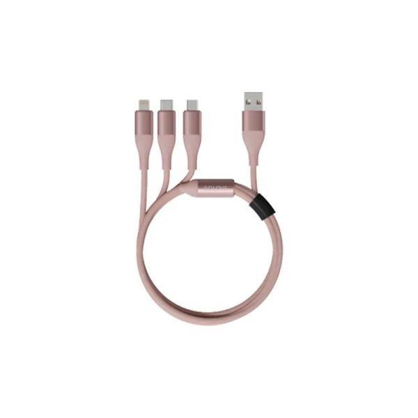 Кабель Lightning - Type-C - Micro USB