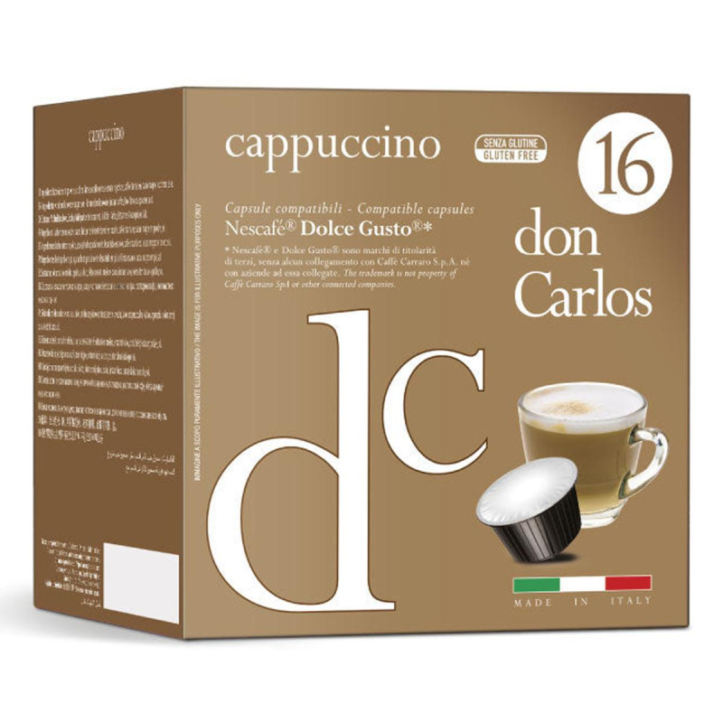 Кофе в капсулах Don Carlos Cappucino (DG)