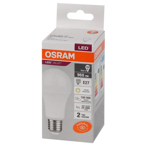 Лампа светодиодная OSRAM LED Value A