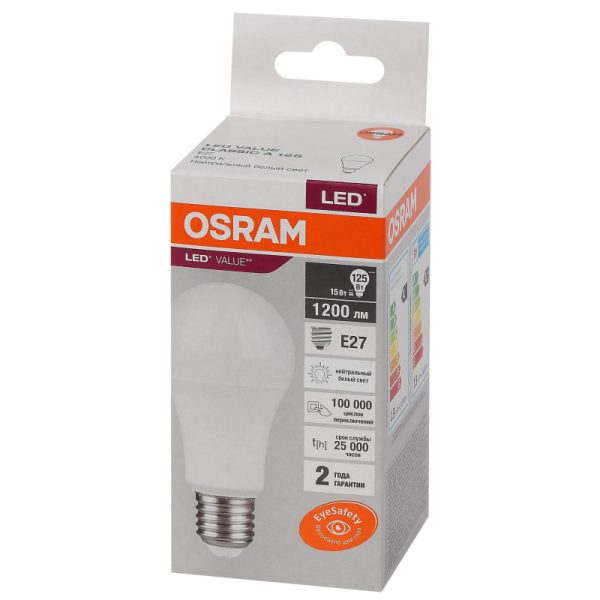 Лампа светодиодная OSRAM LED Value A