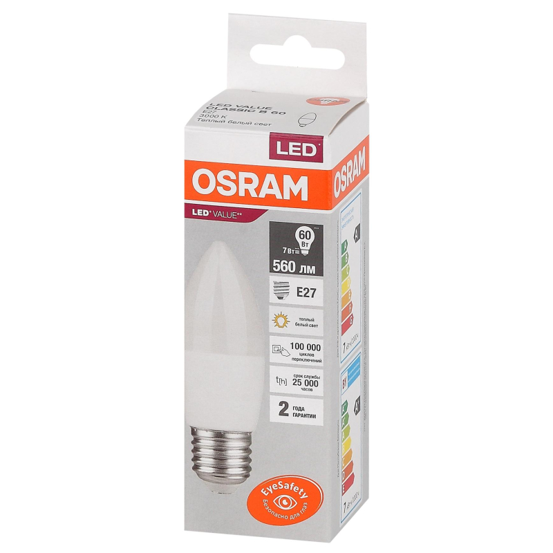 Лампа светодиодная OSRAM LED Value B