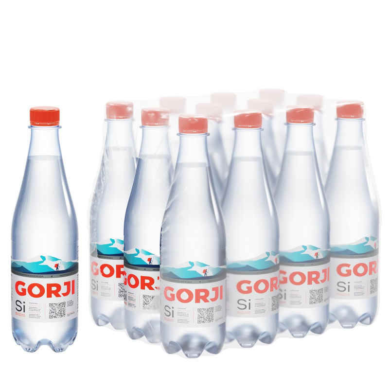 Вода минеральная Gorji природ. газ. 0