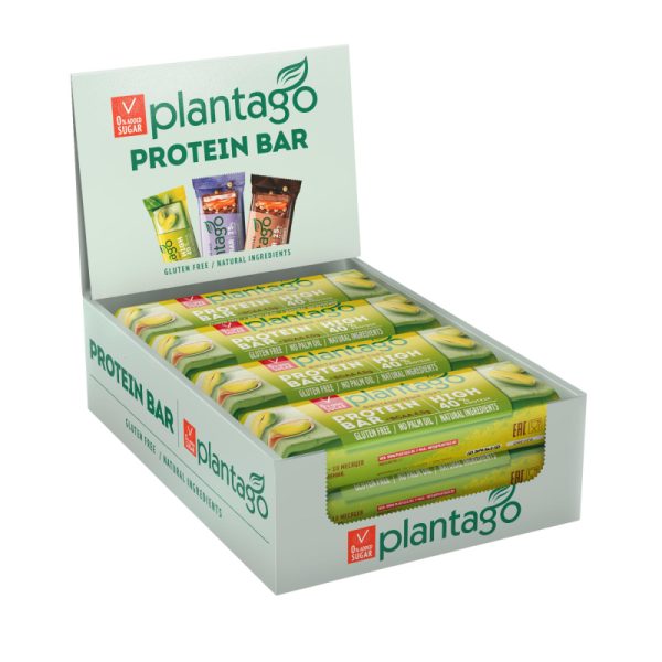 Батончик Plantago Фисташковый торт с выс.сод.бел. 40%