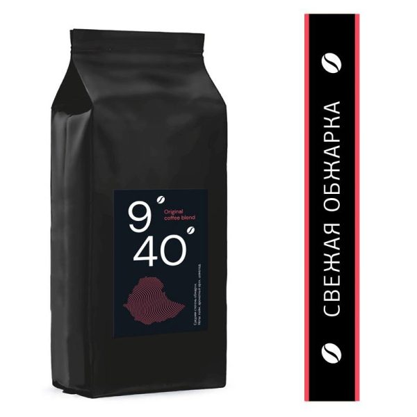 Кофе жареный в зернах 9/40 Original coffee blend