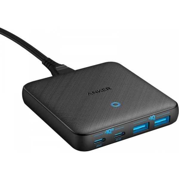 Зарядное устройство ANKER сетевое Atom III 63W/м/порт.(4USB)/Slim A2046