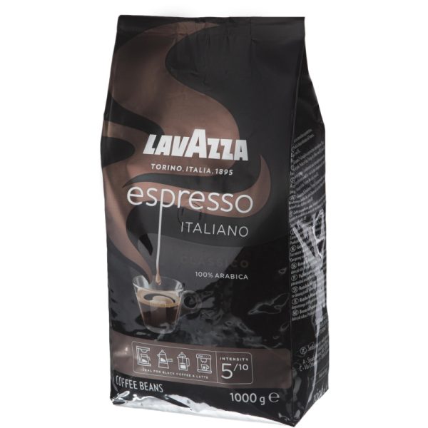 Кофе Lavazza Espresso арабика в зернах