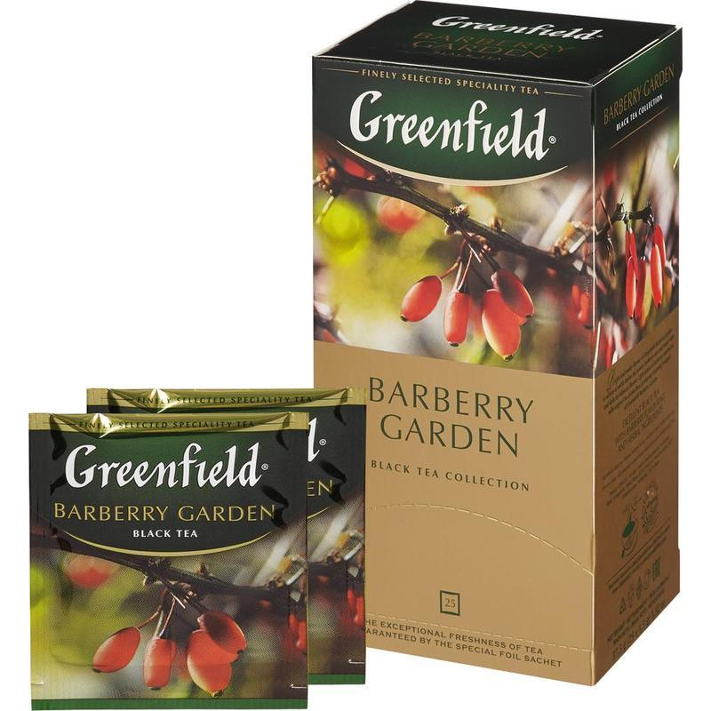 Чай Greenfield Barberry garden барбарис и гибискус