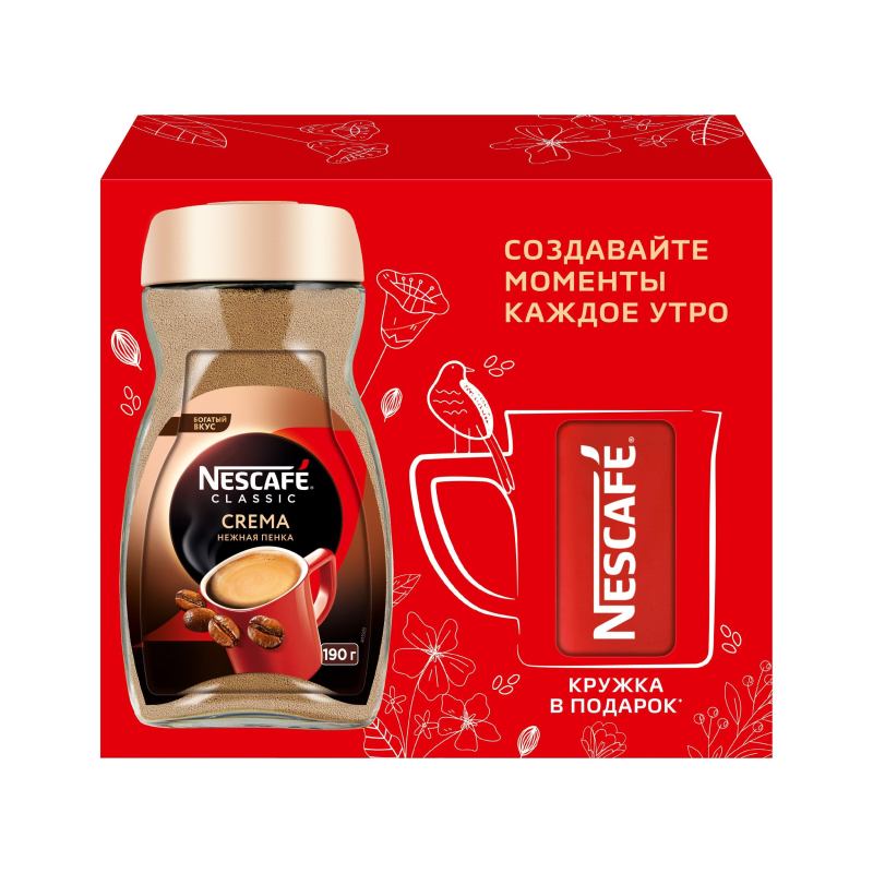 Кофе Nescafe Classic Crema раств.