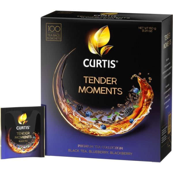 Чай Curtis Tender Moments черный со вк. черники