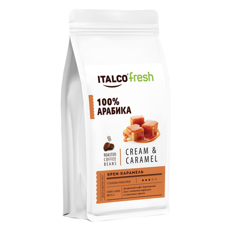 Кофе Italco Cream & Caramel в зернах