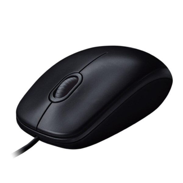 Мышь компьютерная Logitech M100 Dark/Grey 910-005006 проводная