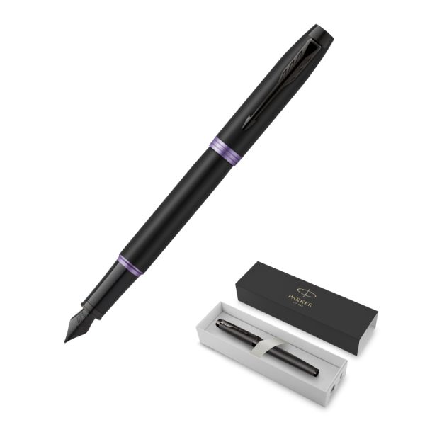 Ручка перьевая Parker IM Professionals Amethyst Purple BT син0