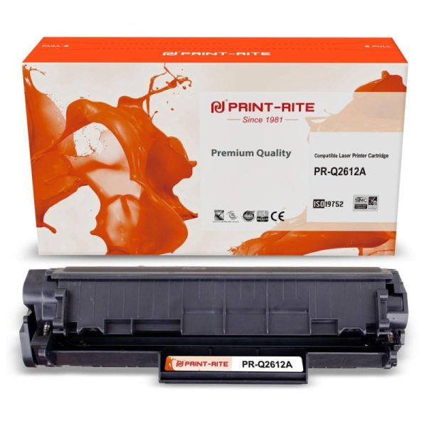 Картридж лазерный Print-Rite PR-Q2612A (TFH724BPU1J1)  чер. для HP LJ 1010