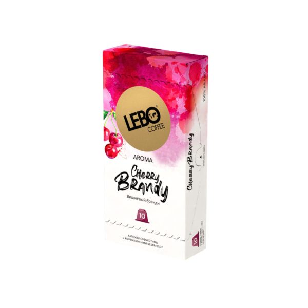 Кофе в капсулах Lebo Cherry Brandy c аром. вишн. бренди