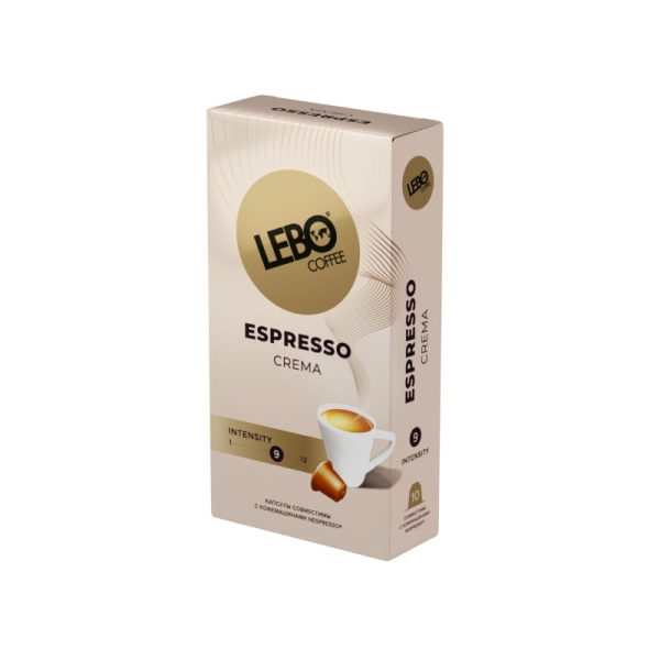 Кофе в капсулах Lebo Espresso Crema