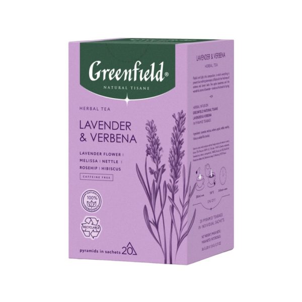 Чай Greenfield Natural Tisane Lavender & Verbena травяной