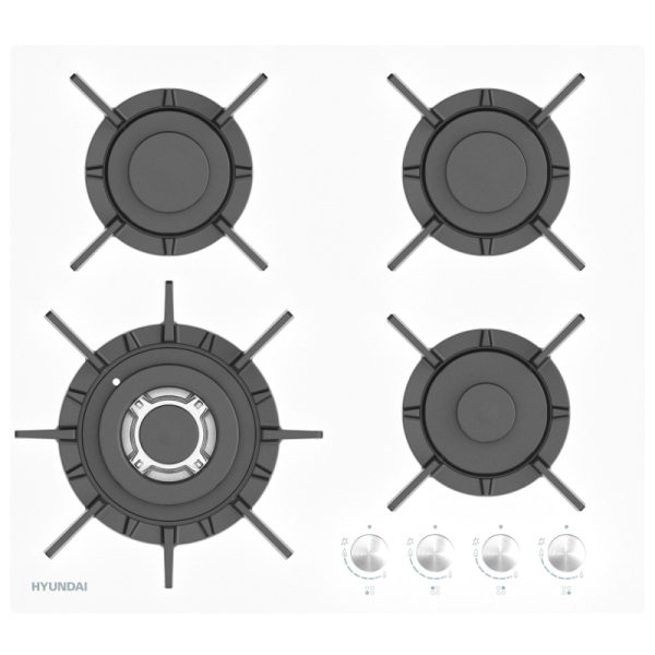 Варочная панель Hyundai HHG 6437 WG белый