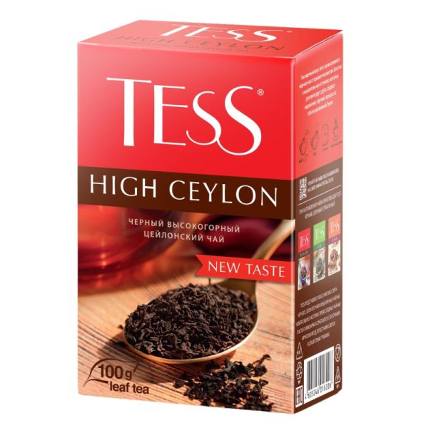 Чай черный листовой Tess High Ceylon