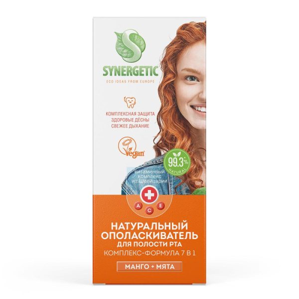 Ополаскиватель для полости рта Synergetic комплекс-формула 7в1