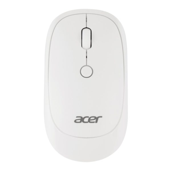 Мышь компьютерная Acer OMR138 белый (1600dpi) WLS USB (4кн) (ZL.MCEEE.01L)