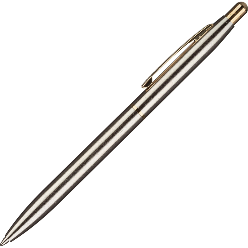 Ручка шариковая автоматическая Attache 4007CN метал.корпус