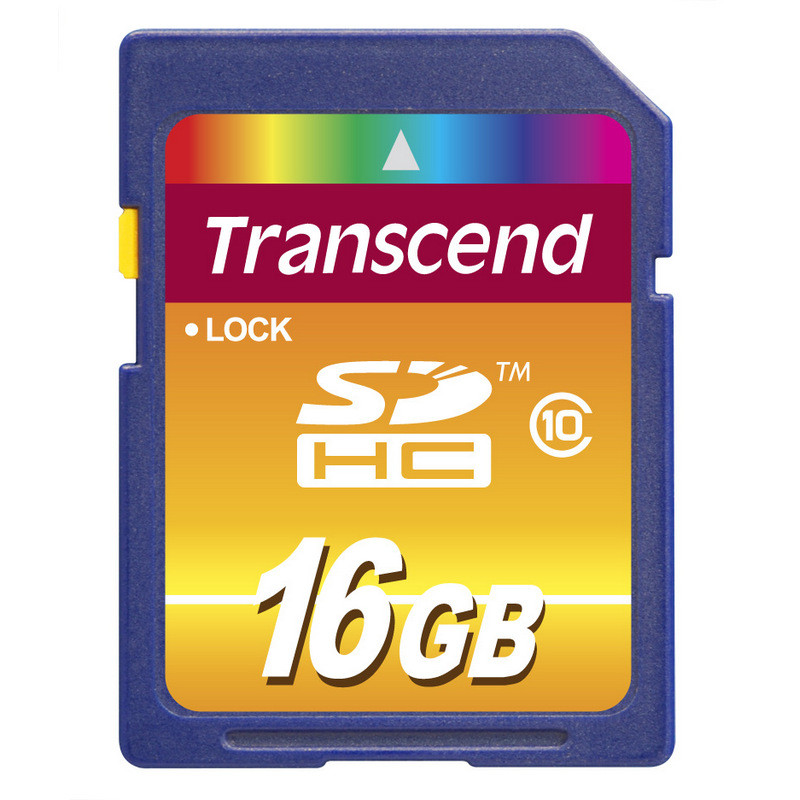 Карта памяти Transcend Premium SDHC 16Gb UHS-I Cl10