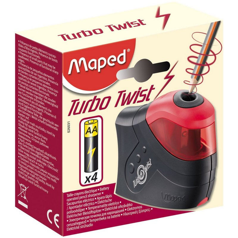 Точилка MAPED Turbo Twist 1 отв.